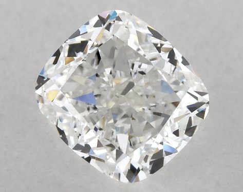 GIA 1.00 Carat G-VVS2 Very Good Cut Cushion Modified Diamond